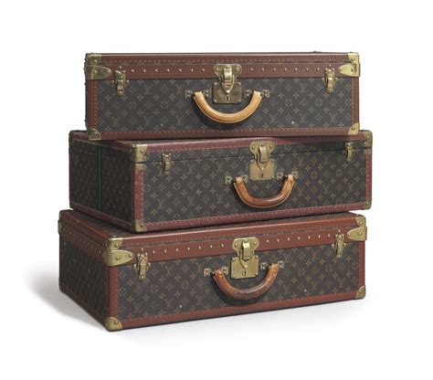 louis vuitton luggage set price|louis vuitton large suitcase.